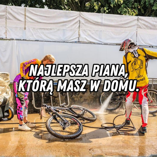 Najlepsza piana aktywna którą masz w domu.
