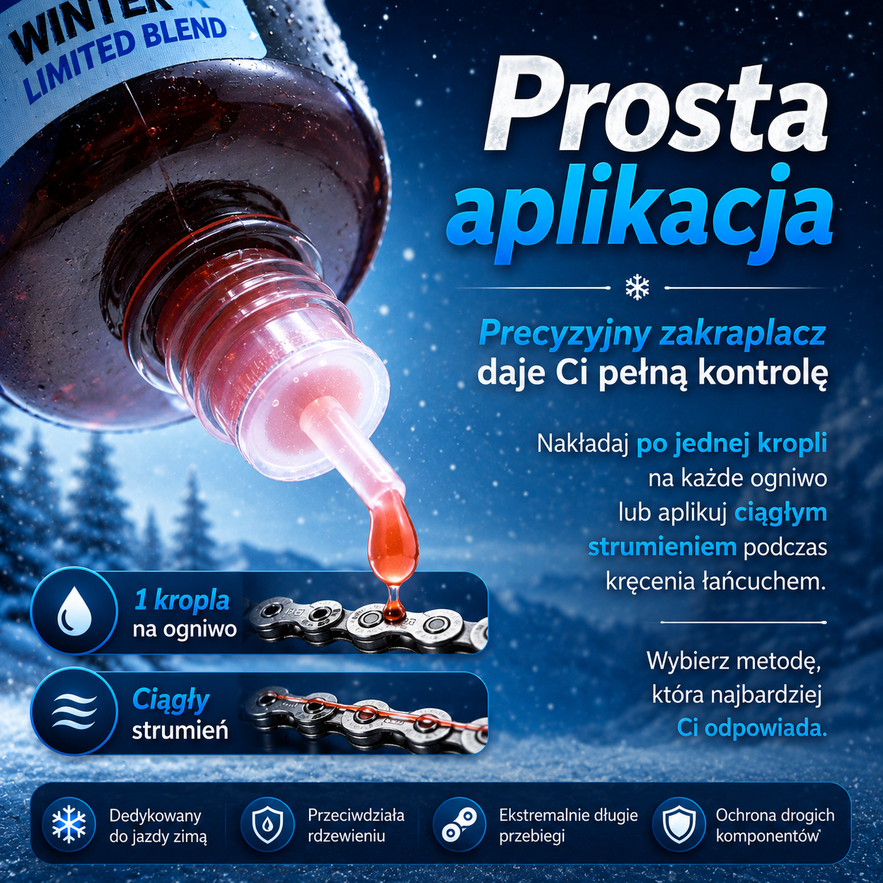 Bike Chain Lube Winter Blend